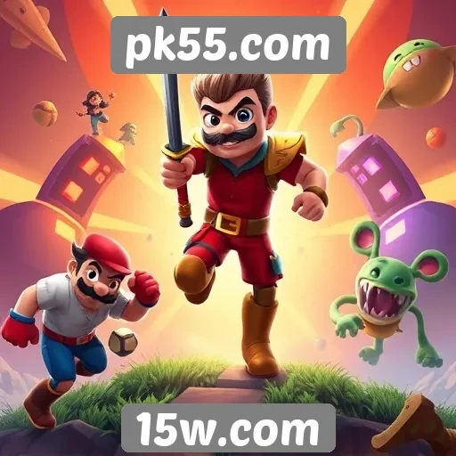 Evolução dos jogos disponíveis no pk55.com
