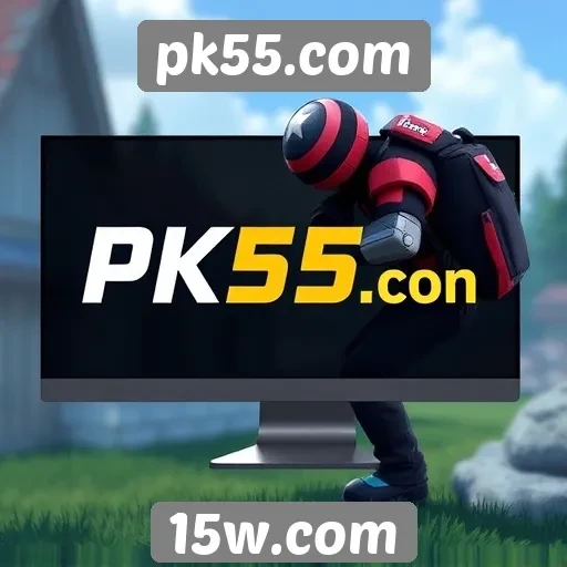 Análise da popularidade do pk55.com entre os gamers